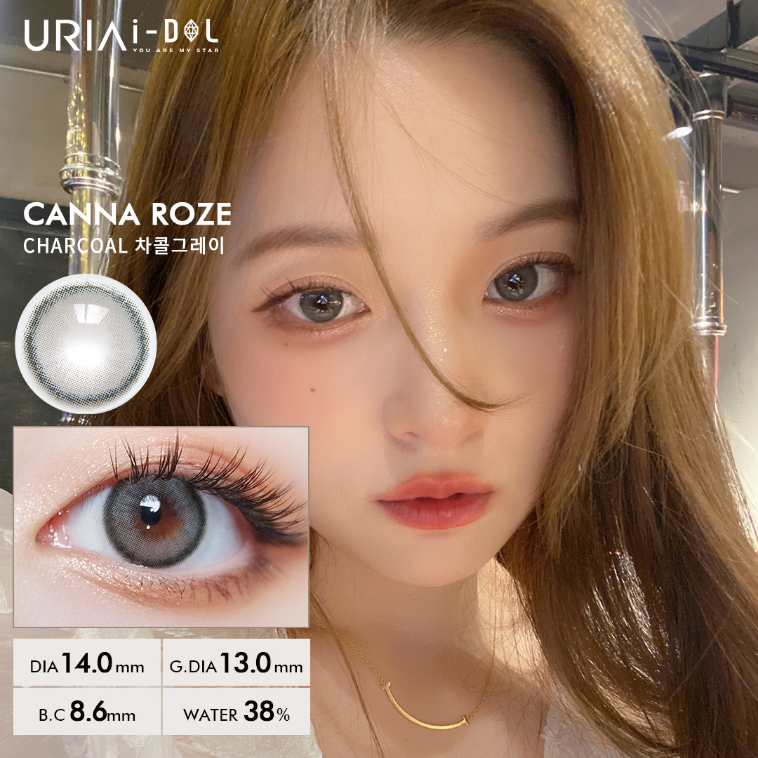 CANNA ROZE - CHARCOAL GRAY